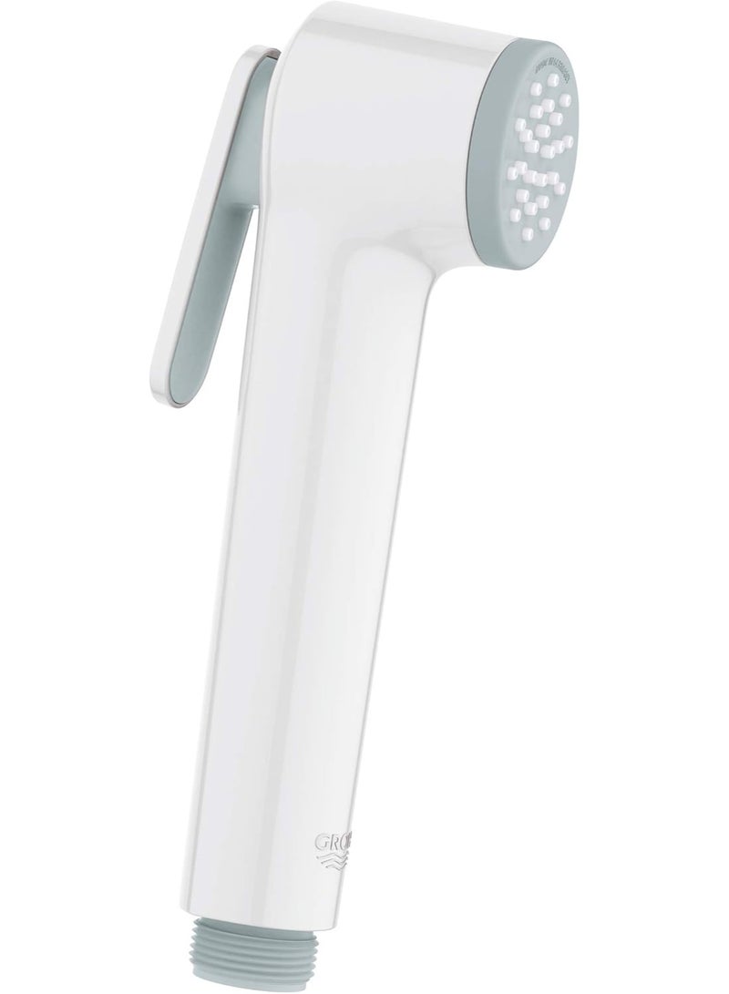GROHE Tempesta-F Trigger Spray 30 Hand Shower 1 Spray | Hand Shower with Trigger Control | Anti-Limescale System | Fits All Standard Shower Hoses | Durable Sparkling Sheen | White | 28020L0F - Image 1